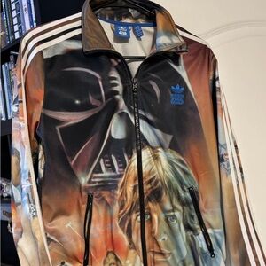 STAR WARS Adidas jacket size Youth Large
